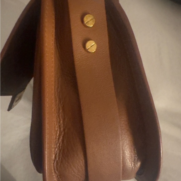 The Kooples saddle bag tan leather NWOT - Picture 12 of 16